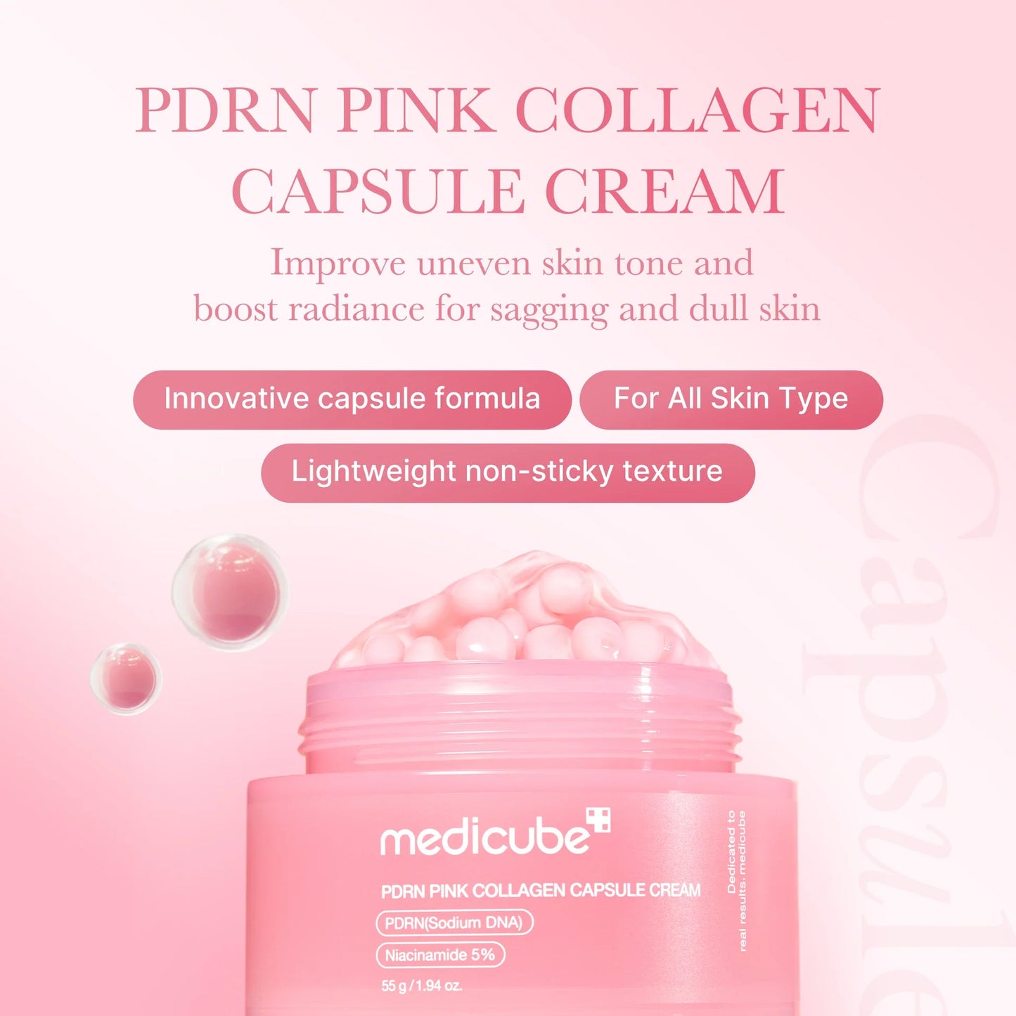 PDRN Pink Collagen Capsule Cream 1