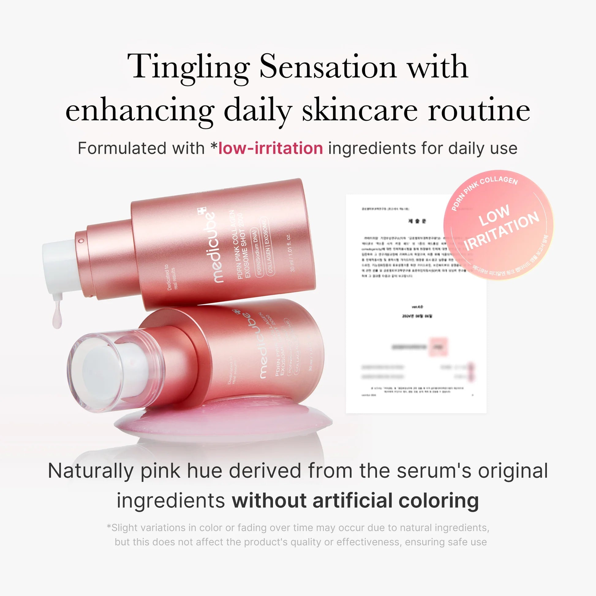 PDRN Pink Collagen Exosome Shot Serum 5